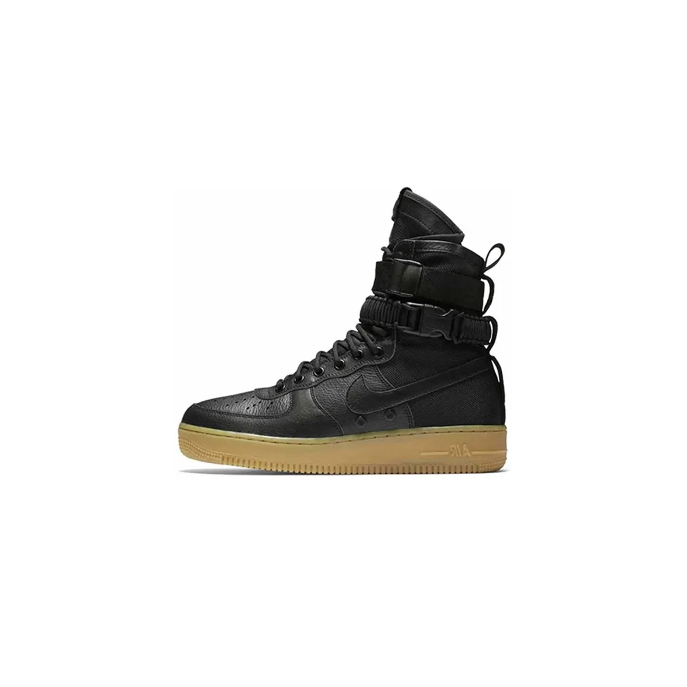 NIKE SF AIR FORCE 1 BLACK GUM 859202-009